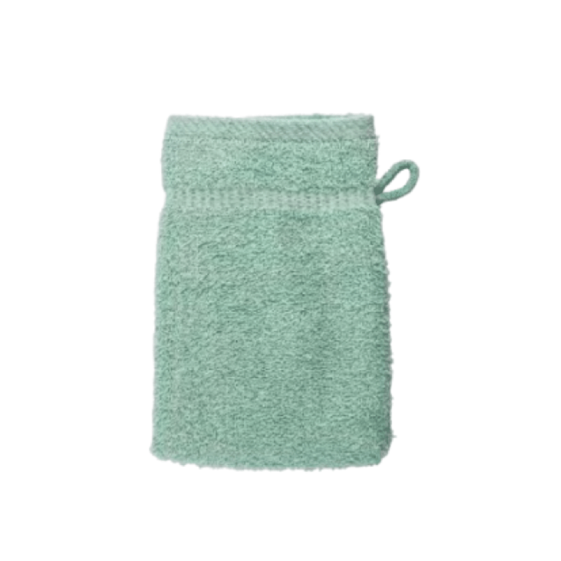Gant de toilette 400g/m² -  vert nil