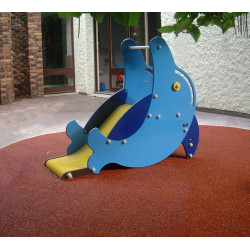 Toboggan enfant extérieur flippo le dauphin