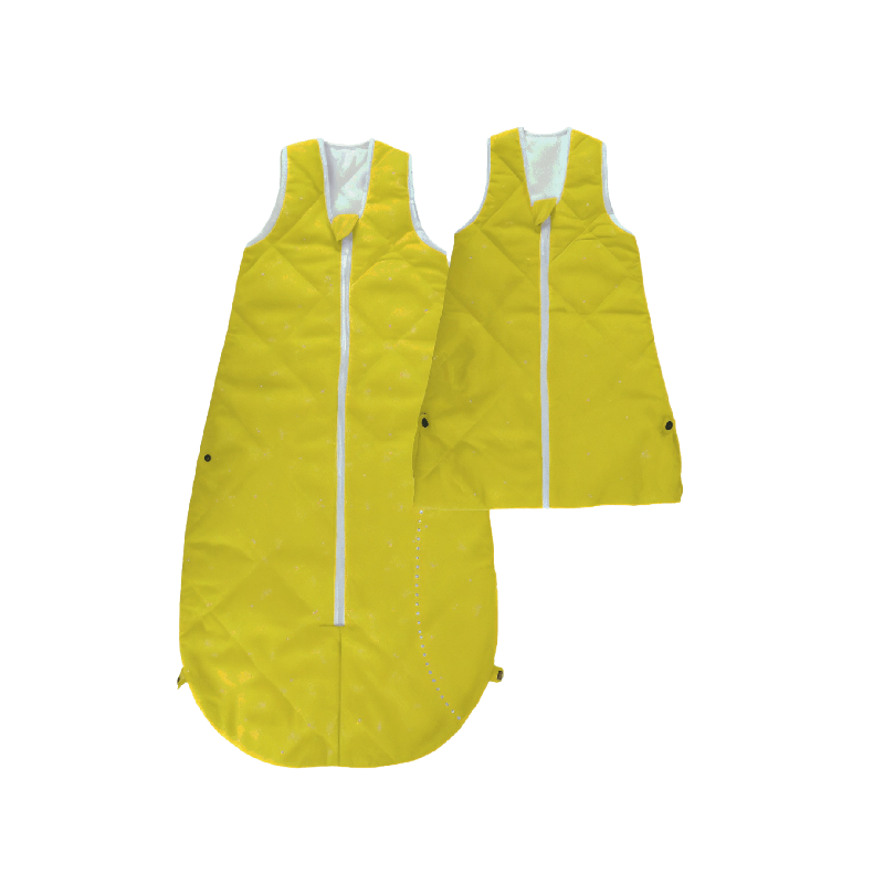 Gigoteuse matelassée - 70 à 90 cm - 130g/m² - vert lime