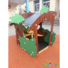 Cabane enfant en résine kahut la discut