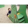 Toboggan jeu extérieur pour enfant poulpe