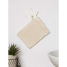 Gant de toilette en coton bio - éponge 400g/m²