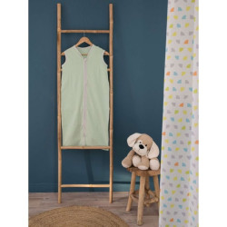 Turbulette été coton jersey 48 x 90 cm vert Amande