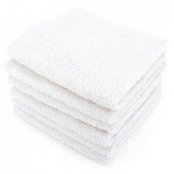 Serviette pour le change 100 % Coton 420g Blanc 30 X 50 cm