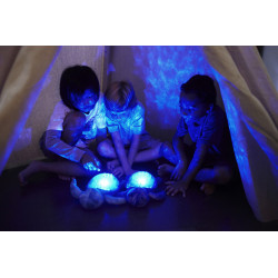 Veilleuse tortue projection fonds marin