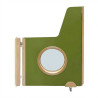 Portillon de séparation avec fenêtre oculus sur mesure