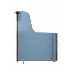 Portillon de séparation avec fenêtre oculus sur mesure