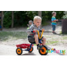Tricycle maternelle avec benne mini viking bleu