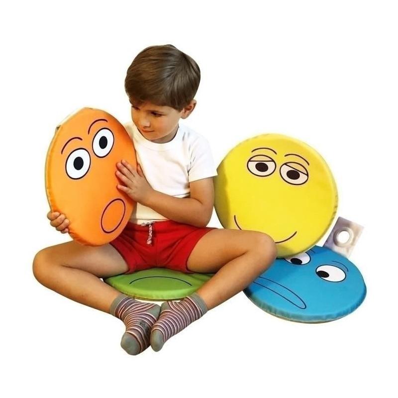 6 Coussins émotion à accrocher