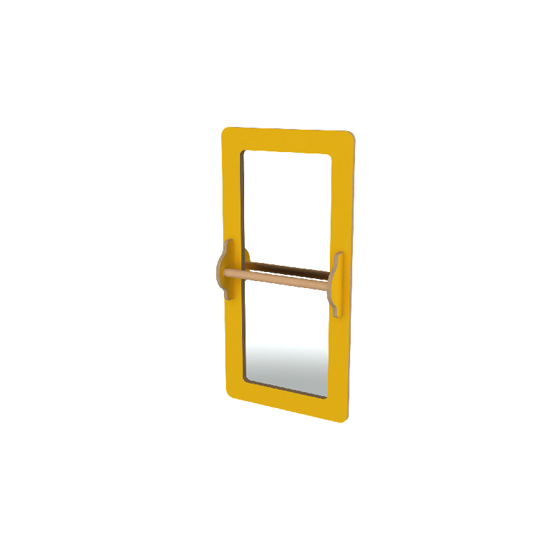 Miroir avec miroir de maintien