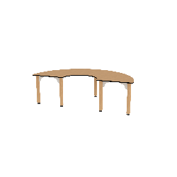 Table demi lune - T00