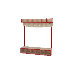 Vestiaire 6 places - T00