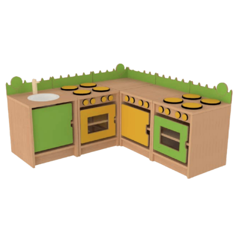 Ensemble tout équipé angle - cuisine
