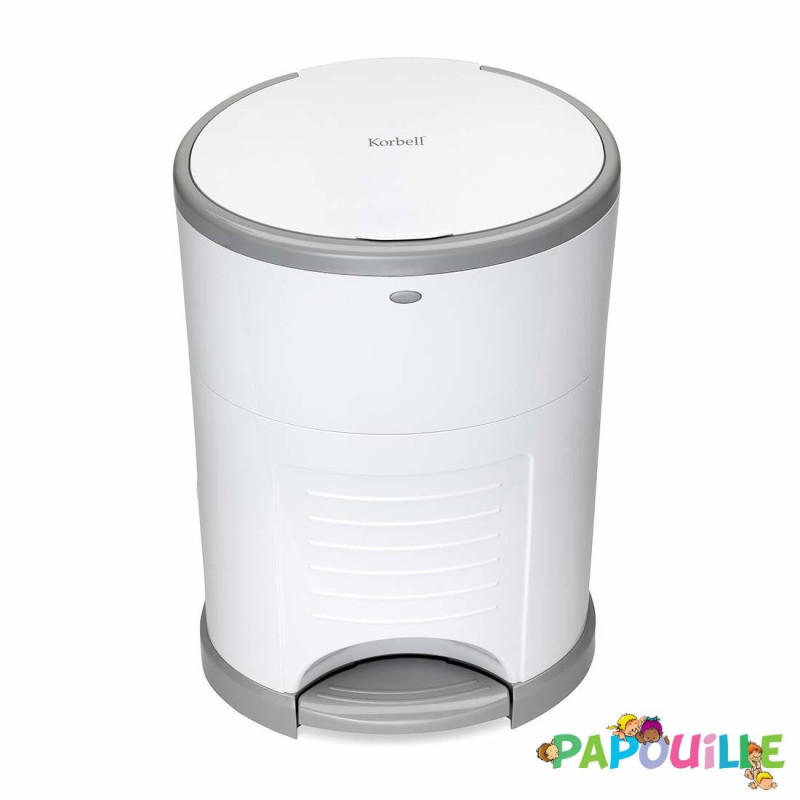 Poubelle 60 couches anti-odeurs 26 litres plus