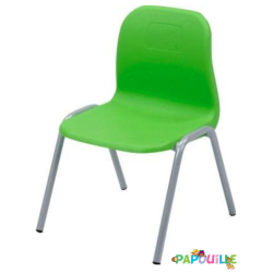 Chaise empilable clara t3 jaune