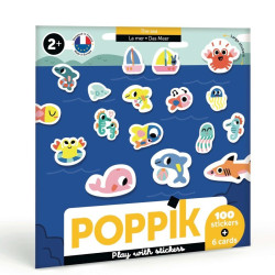 Box stickers - animaux de la mer