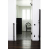Barrière rétractable jusqu'à 140 cm - Gris