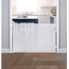 Barrière rétractable jusqu'à 140 cm - Gris