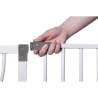 Kit barrière et rallonges de 9 cm et 18 cm - Blanc
