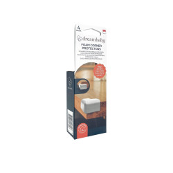 4 Protections d'angle en mousse - Blanc