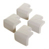 4 Protections d'angle en mousse - Blanc