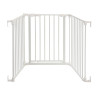 Barrière rétractable 74,5 cm jusqu’à 1,95 m - Blanc
