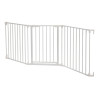 Barrière rétractable 74,5 cm jusqu’à 1,95 m - Blanc