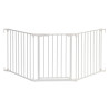 Barrière rétractable 74,5 cm jusqu’à 1,95 m - Blanc