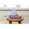 Jouets de bain ours sur un bateau en silicone  - Little L