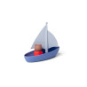 Jouets de bain ours sur un bateau en silicone  - Little L
