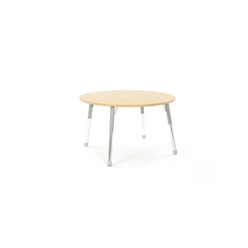 Table ronde Oscar 120 cm réglable en hauteur