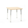 Table carrée Oscar 75 x 75 cm réglable en hauteur