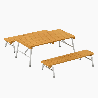 Table d'extérieur 120cm, Pliable