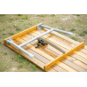 Table d'extérieur 150 cm, Pliable
