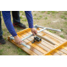 Table d'extérieur 150 cm, Pliable