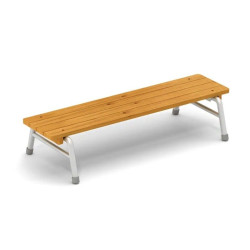 Banc d'extérieur empilable -  150 cm