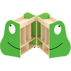 Rangement de livres mobiles et pliables