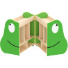 Rangement de livres mobiles et pliables