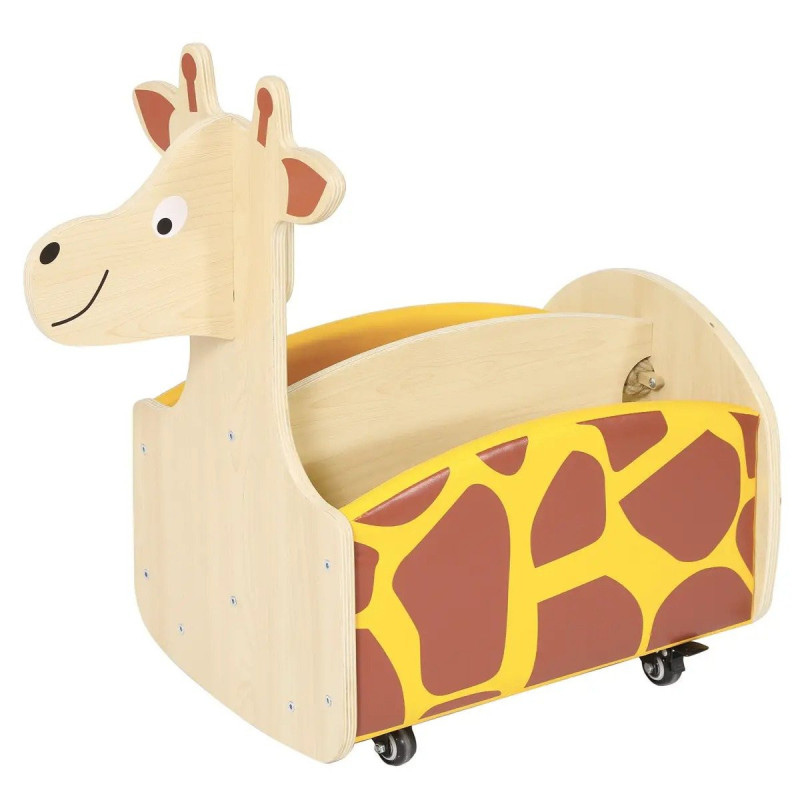 Rangement mobile de livres - Girafe