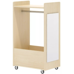 Petit chariot d'habillage avec miroirs