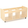 Chariot de rangement bas