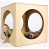 Espace de jeux- Cube Miroir avec 2 miroirs