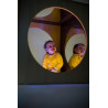 Espace de jeux- Cube Miroir avec 2 miroirs