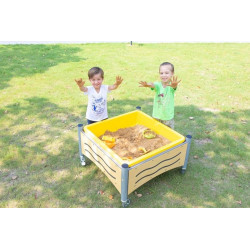 Mobile Mud Table. square