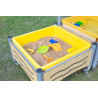 Mobile Mud Table. square