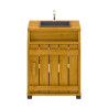 Outdoor Play Kitchen - Sink