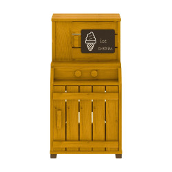 Outdoor Play Kitchen - Fridge