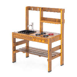 Cuisine de jeux en bois - extérieur