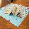 Tapis Double Face La Ville et la Foret