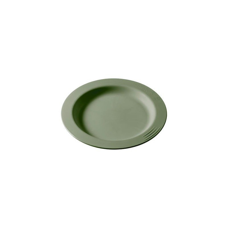Assiette Matière Végétale ø18 cm Bleu